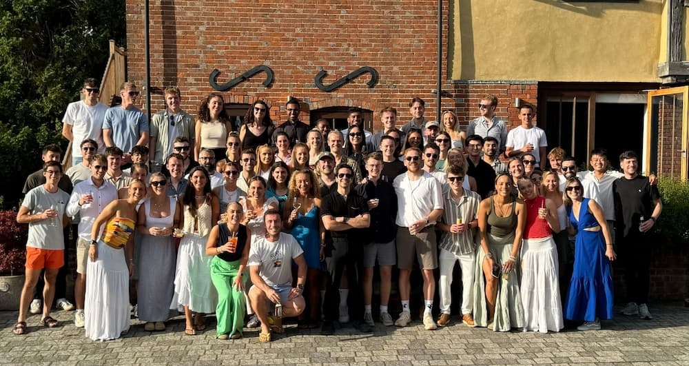 The Runna team at our annual Summer offsite