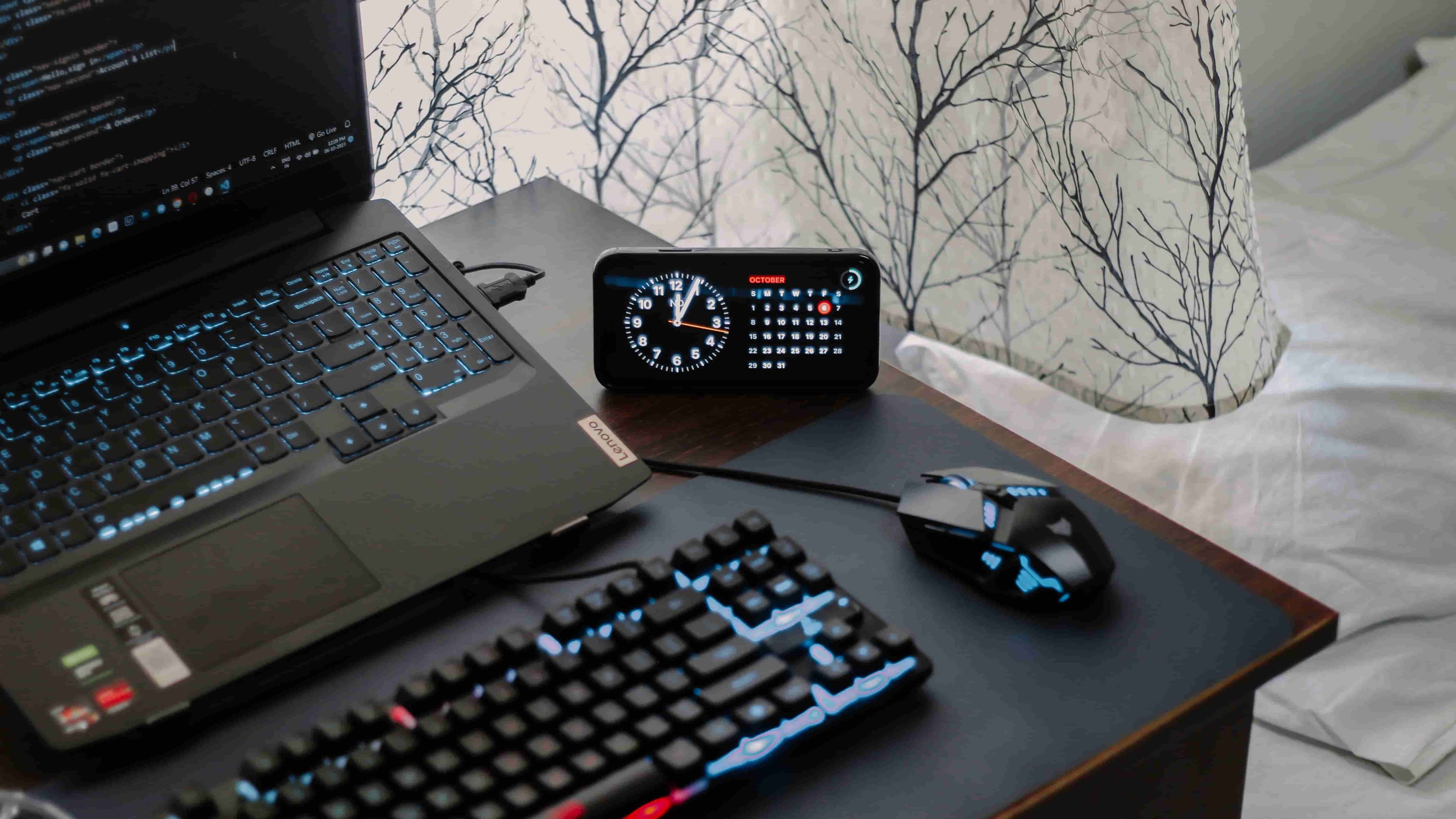 Coding home office setup