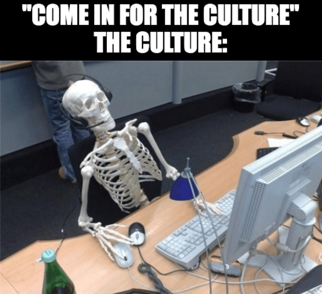 Toxic company culture