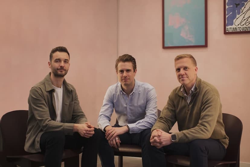 Sona founders Steffen Wulff Petersen, Oli Johnson and Ben Dixon