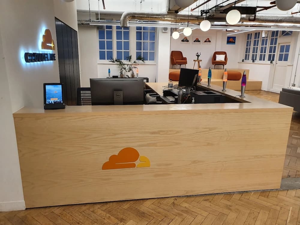 Cloudflare London office