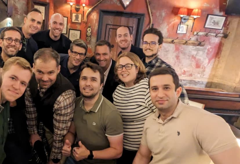 Mapbox team in London